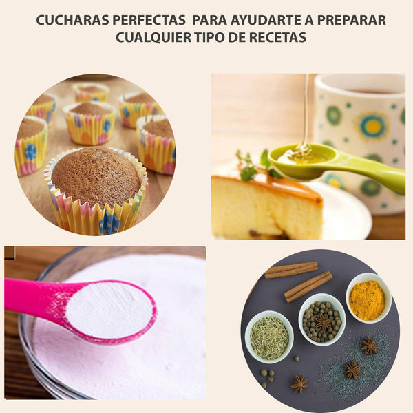 Recipientes Herméticos con Tapa Pop Up y Cucharas Medidoras.