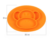 Cargar imagen en el visor de la galería, Plato para Bebé con Divisiones y Tapete Adherente
